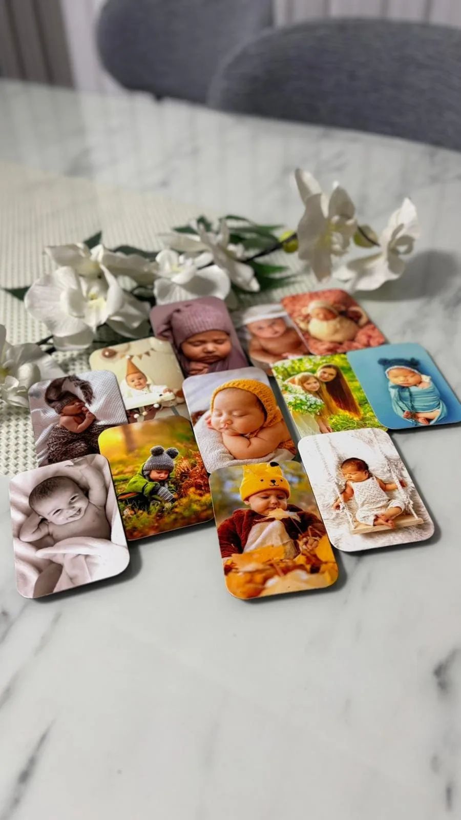 45 Adet 6×9 Kişiye Özel Foto Magnet
