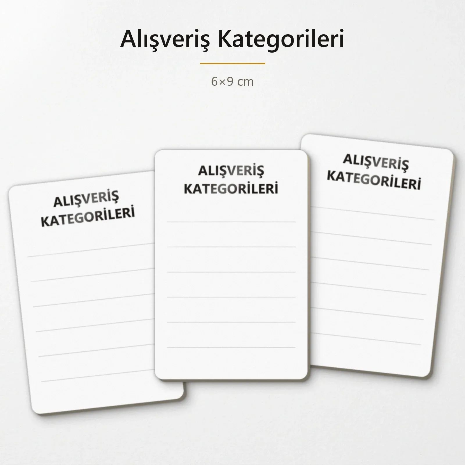 Alışveriş Kategorileri
