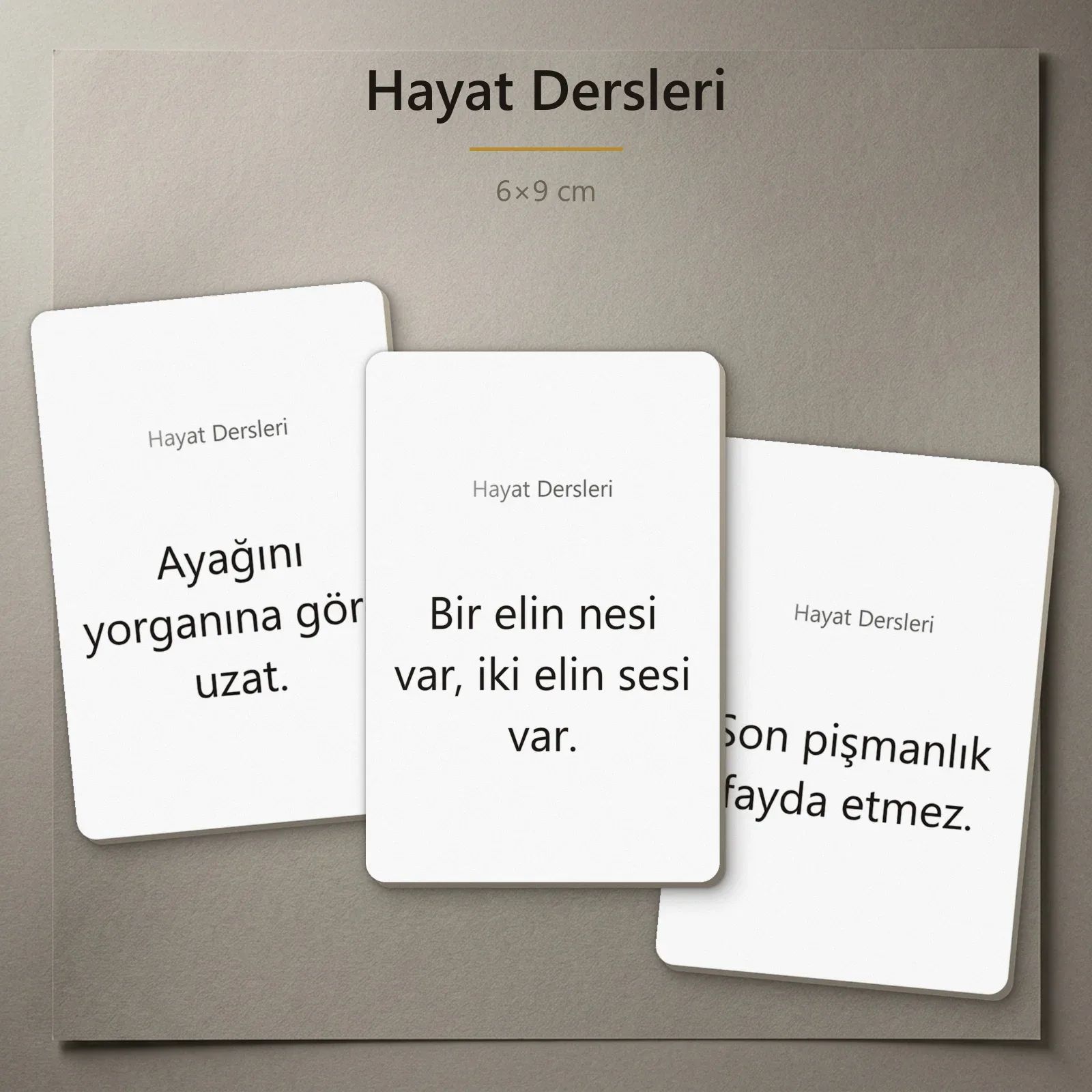 Hayat Dersleri