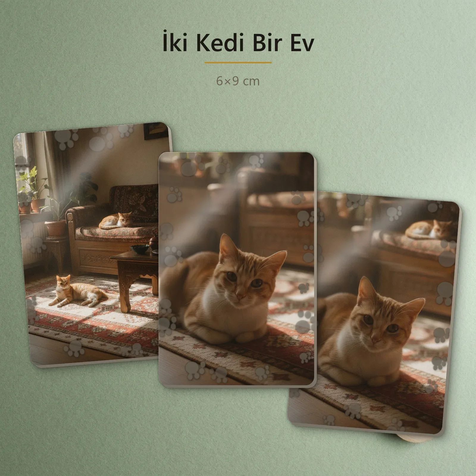 İki Kedi Bir Ev