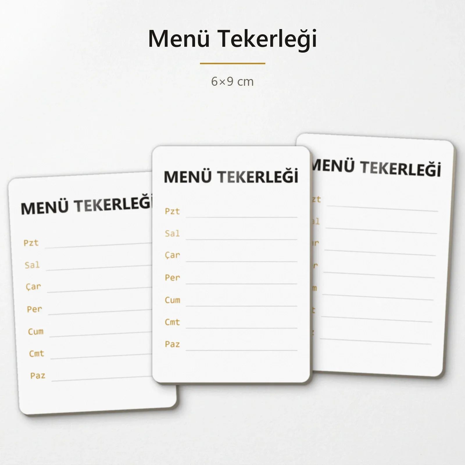 Menü Tekerleği