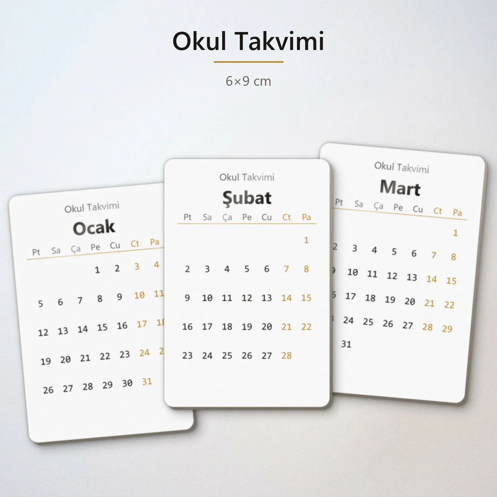 Okul Takvimi
