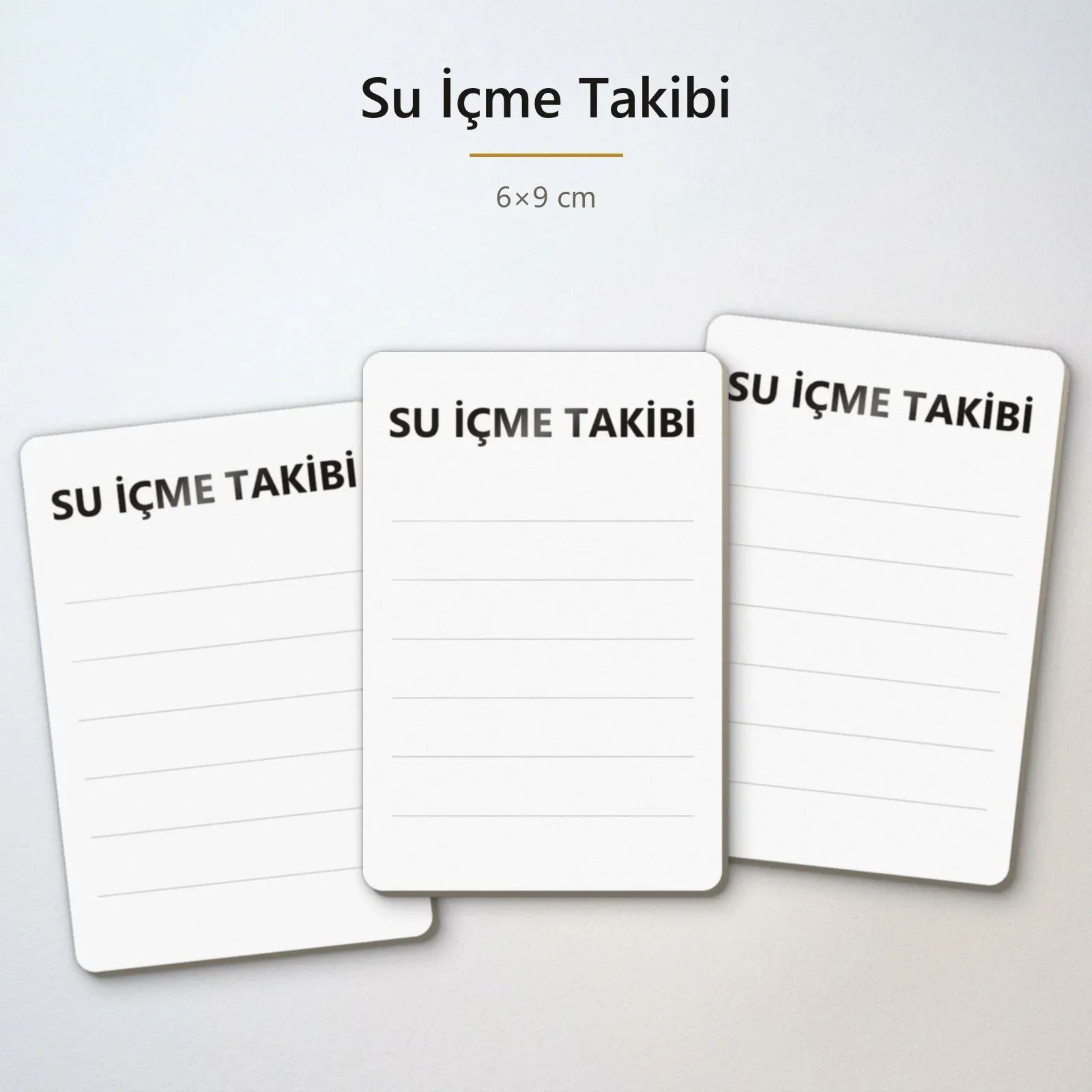 Su İçme Takibi